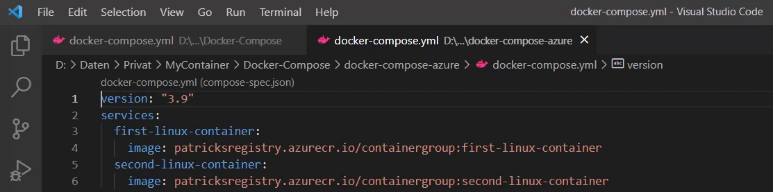 06_Docker-Compose-YAML-Azure-CR