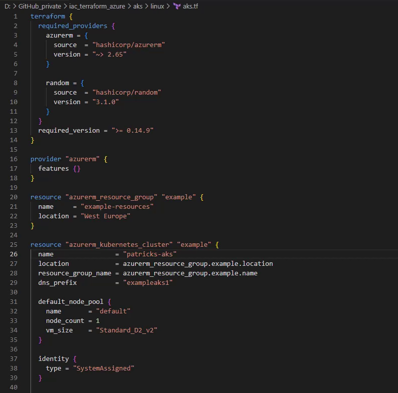 02_terraform_linux_aks_without_modificationms